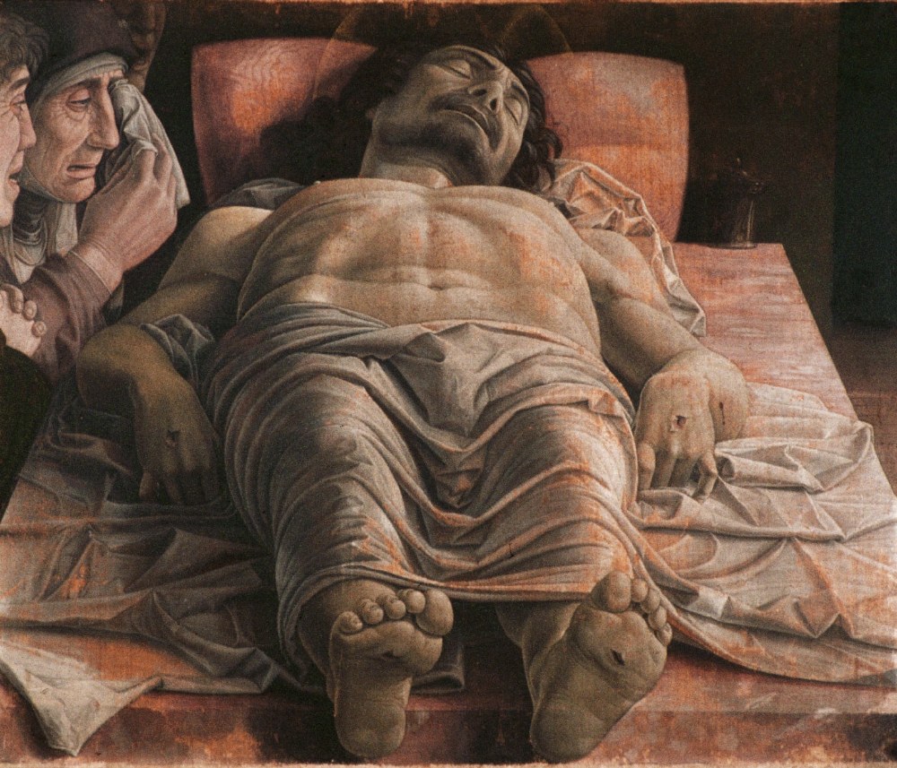 Andrea Mantegna, Bewening van de dode Christus